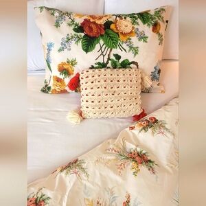 VINTAGE Single/Twin Sz Top Sheet  By Sears Roebuck & Co. W/1 Case